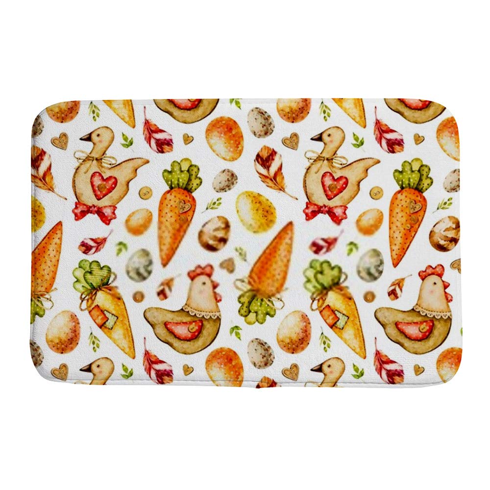 Tapis de porte intérieur en polaire pour sublimer votre entrée de cuisine et salon aquarelle