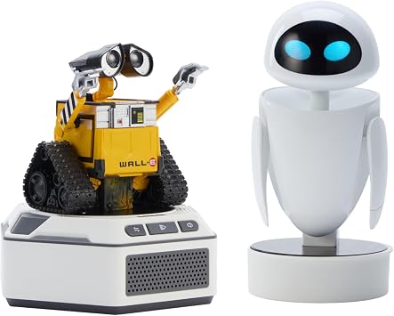 Robosen MINI Robot WALL-E Collectors Set, Smart Interactive Toy with Digital Drive Base, 4-Axis Controls, Programmable Educational Robot