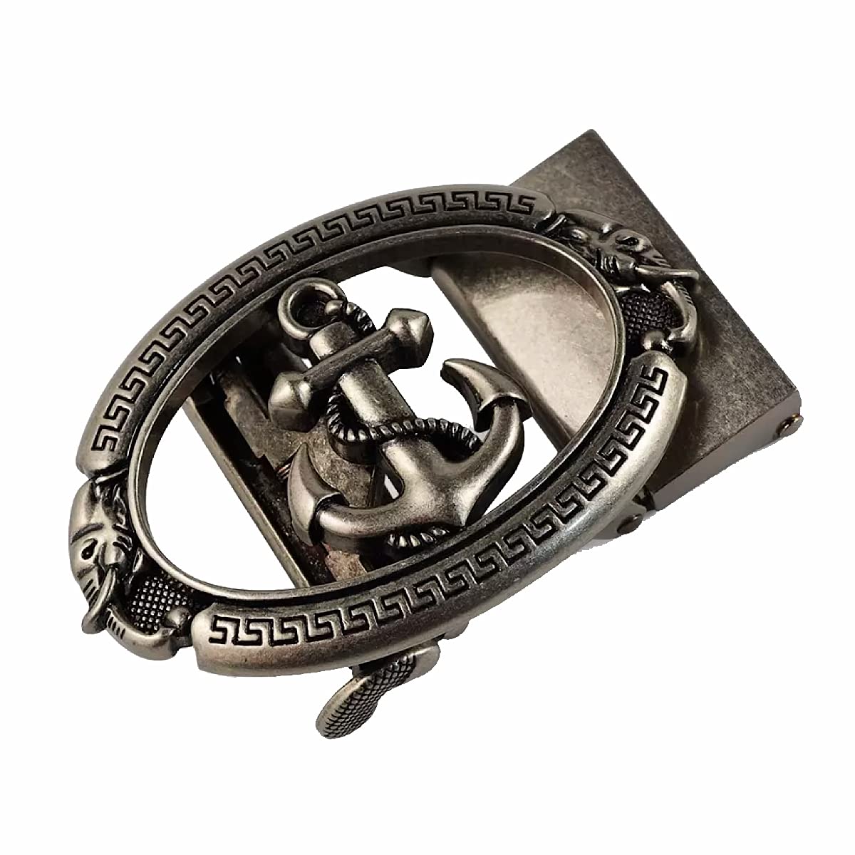 Qha Men's A33 Ratchet Automatic Belt Buckle Only Replacet For 35Mm Wide Belts Q98
