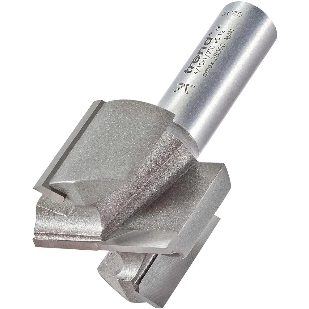 Trend Professional Two Flute Straight Router Cutter 35mm 25mm 1/2"