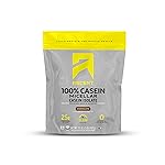 Ascent Casein Protein Powder - 25g Micellar Casein Powder with Zero Artificial Flavors & Sweeteners, Gluten-Free, No Added Sugar, 4.9g BCAA, 2.2g Leucine - Chocolate, 2 Pounds