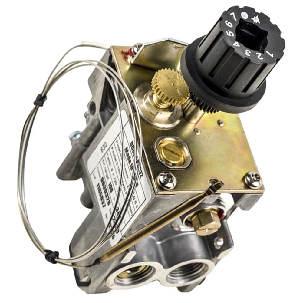 Valvola di controllo della temperatura del gas 630 per friggitrice, accessori per forno a vapore, sonda in acciaio inossidabile, gamma 100-340 ℃, compatibile con serie ALPHA/BIFRONTE/GAMMA