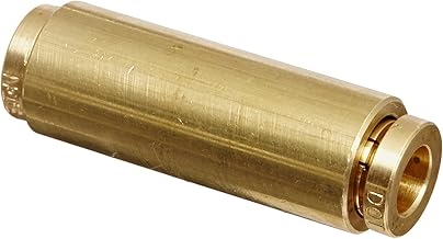 Eaton Weatherhead 1862X4 Brass CA360 D.O.T. Air Brake Tube Fitting, Union, 1/4