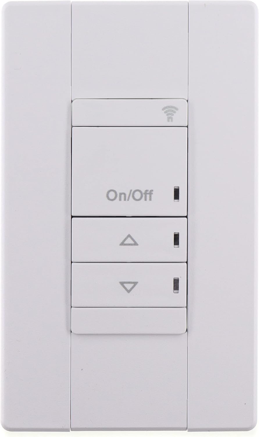 Sensor Switch RPODBA-DX-WH-G2 nLight Wireless Battery WallPod Switch, 2-Button, Gen2, White