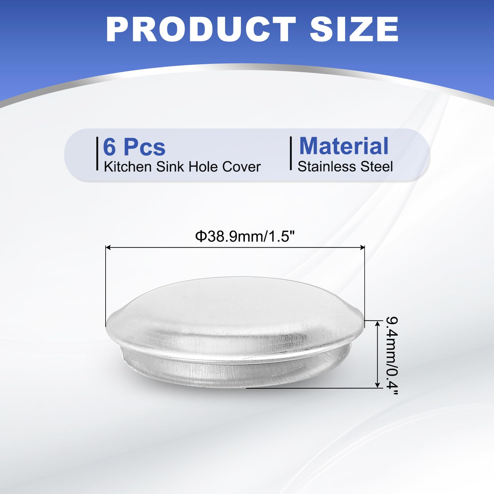 PATIKIL 1.4"/35mm Kitchen Sink Hole - Image 2