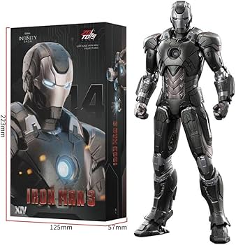 Amazon.co.jp: HiPlay 中動玩具 ZDTOYS 1/10 アイアンマン MK14 非発光