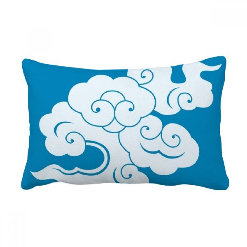 Soulagement dos nuage blanc coussin lombaire ergonomique de salon