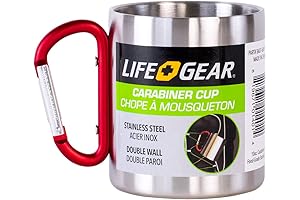 Mountaineer's Life Gear: Stainless Steel Double Walled Mug