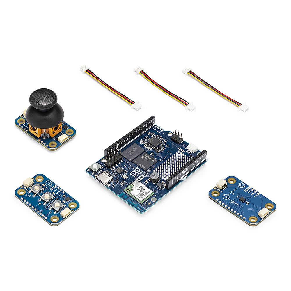 Arduino UNO Q Arcade Bundle – Costruisci la tua arcade retrò personalizzata