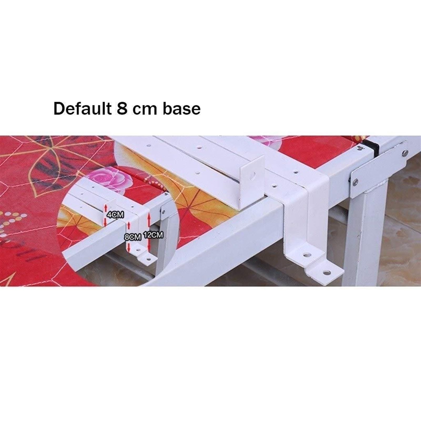 Barandillas de Cama para Personas Mayores, Barandilla de Seguridad for Cama, Protector retráctil Plegable de 120x40cm for Ayuda en el hogar for Personas Mayores