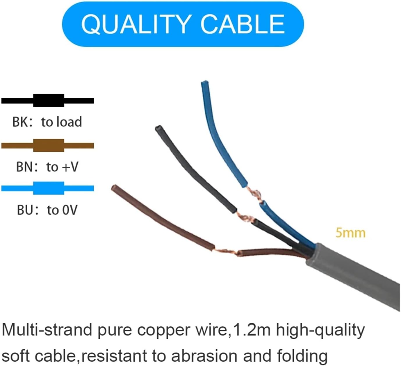 M30 Inductive NPN PNP Proximity Sensor Switch DC10-30V 2/3/4 Wire NO NC(Lj30a3-10,Z-DX DC NC 2wire)