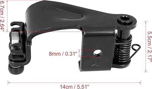 Miniatura 2 de X AUTOHAUX Rodillo de puerta deslizante eléctrica para Honda Odyssey 2011-2017 Pasajeros Central Rail Roller Bisagra Reemplazo 72521-TK8-A11