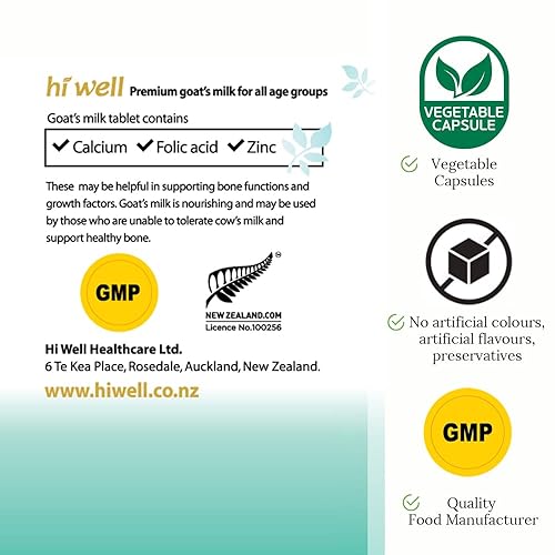 Miniatura 6 de Leche de Cabra Hi Well Premium 1500 300 Tabletas Fresa (paquete de 2)