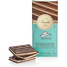 Venchi -Tiramisu Chocolate Bar 110g - Gluten Free