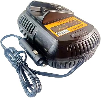 DCB119 Car Battery Charger for Dewalt 12V/20V MAX Charge,for DCB201 DCB202 DCB203 DCB205 DCB206 DCB606 DCB609