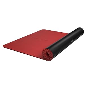 Peloton Reversible Workout Mat 71 x 26 with 5 mm Thickness Premium Heavy-Duty Floor Yoga Mat Tear Scratch
