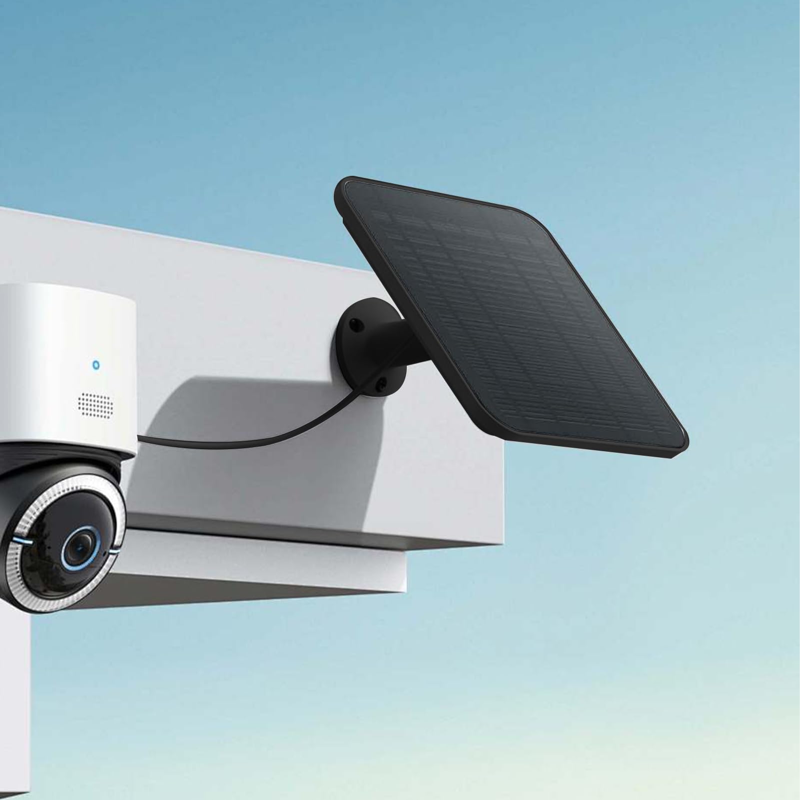 Panneau solaire pour caméra Accessoire étanche à charge rapide