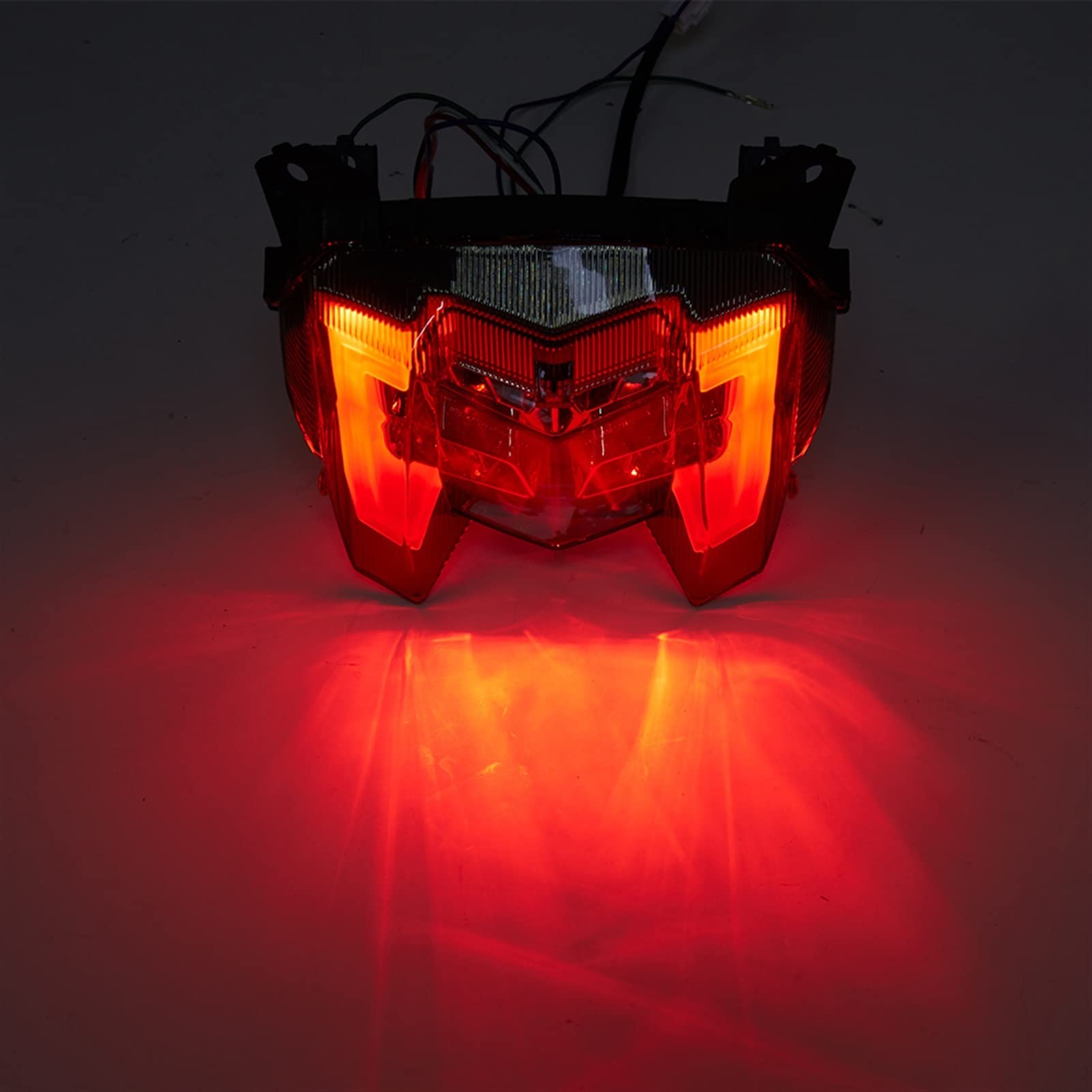 Feu Arrière LED Intégré Avec Clignotants Pour Yamaha MT-09 / FZ-09 2017-2020 | Feu Stop, Design Gris Foncé