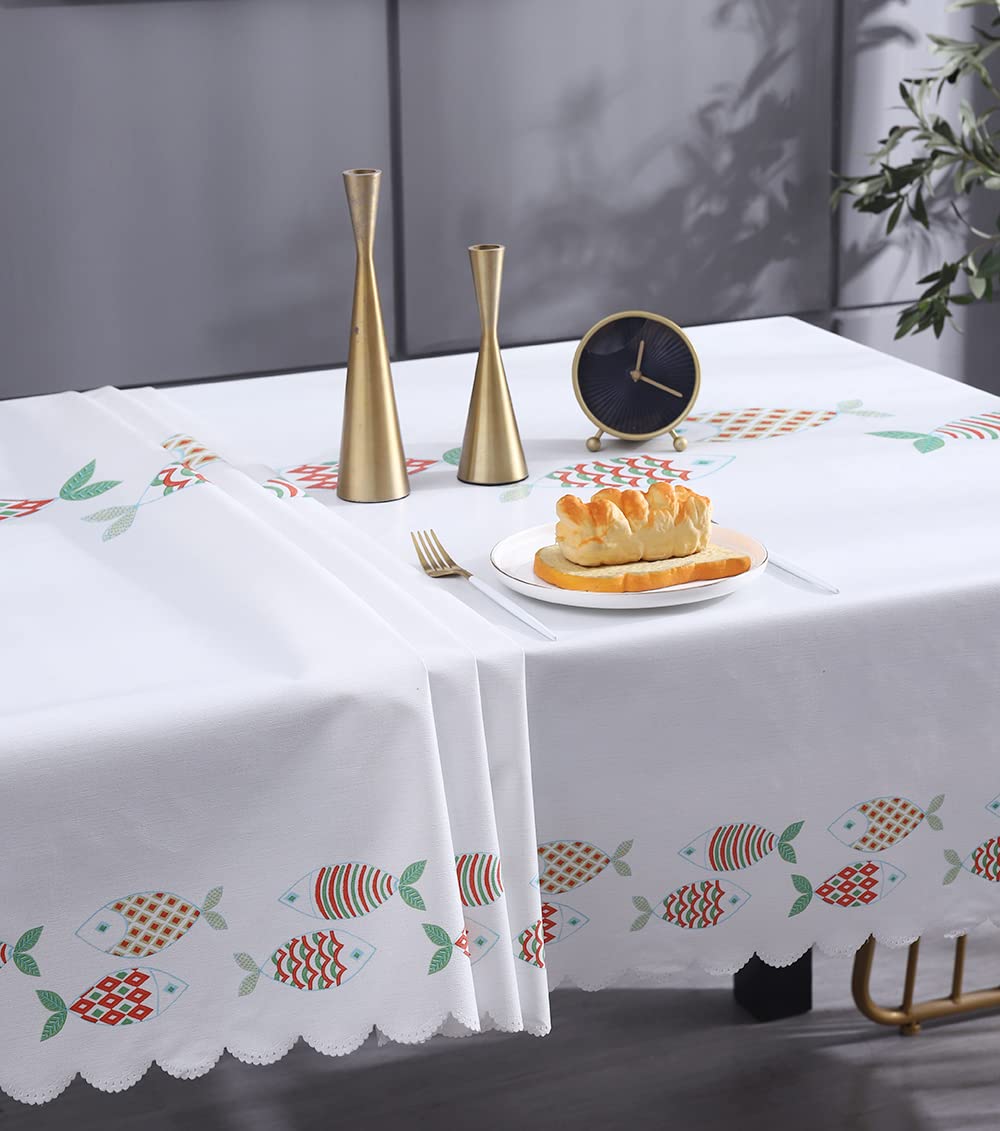 Amazon｜Fancy-fitテーブルクロス 耐熱 防水 北欧 防油 撥水加工