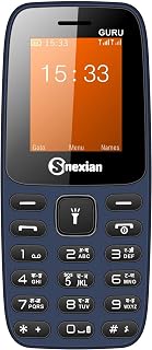 Snexian All-New Guru 2171 Dual Sim |Keypad Mobile| with 1.8" Display | Voice Changer | Auto Call Recording | Long Lasting ... Price In India