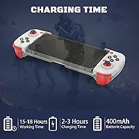 Vista 6 de Joso Control inalámbrico de juego para iOS Android PC Bluetooth Gamepad Joysticks para iPhone 131211X iPad MiniAirPro Mac MacBook tabletas Samsung