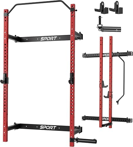 Garvee D8012 Folding Squat Rack