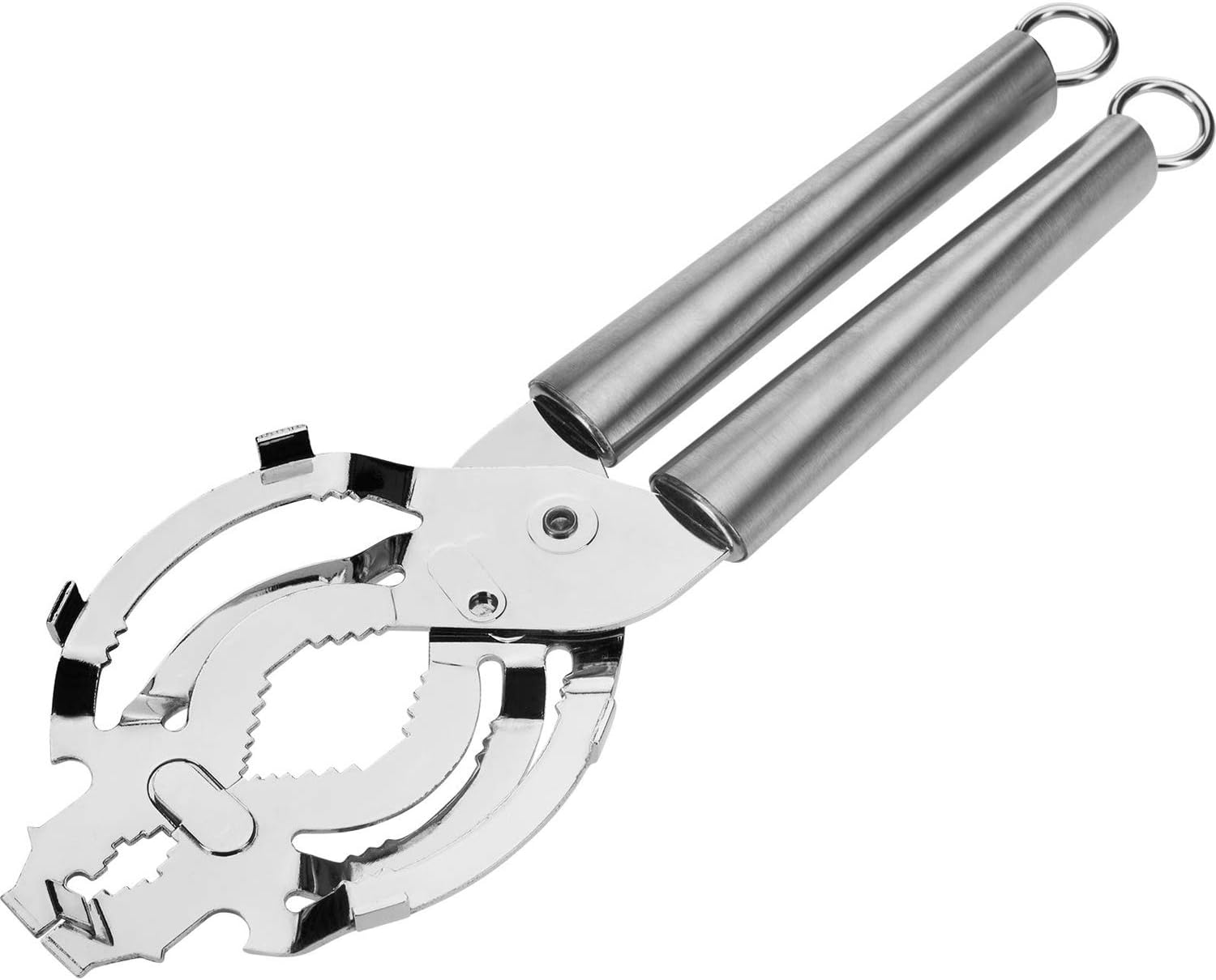 Lid Opener For Screwtop Lids Up To 10 cm Diameter, Length: 26.3 cm, Stainless Steel, Glory, Silver, 18382270