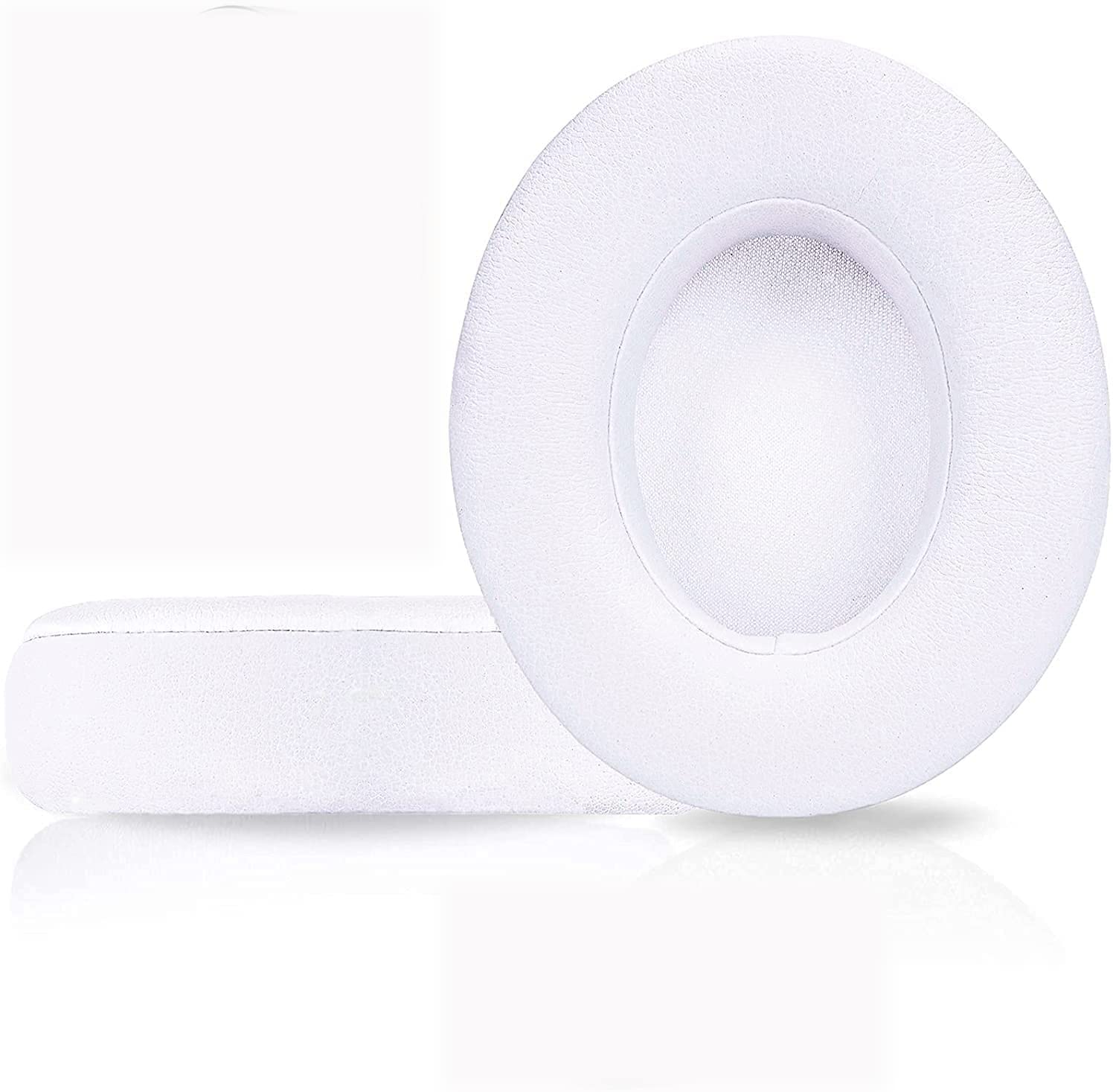 ACMAX Professional Replacement Ear Pads Cushions, Earpads Compatible with Beats Studio 2.0 & 3 B0501, B0500 Wired & Wireless (White)