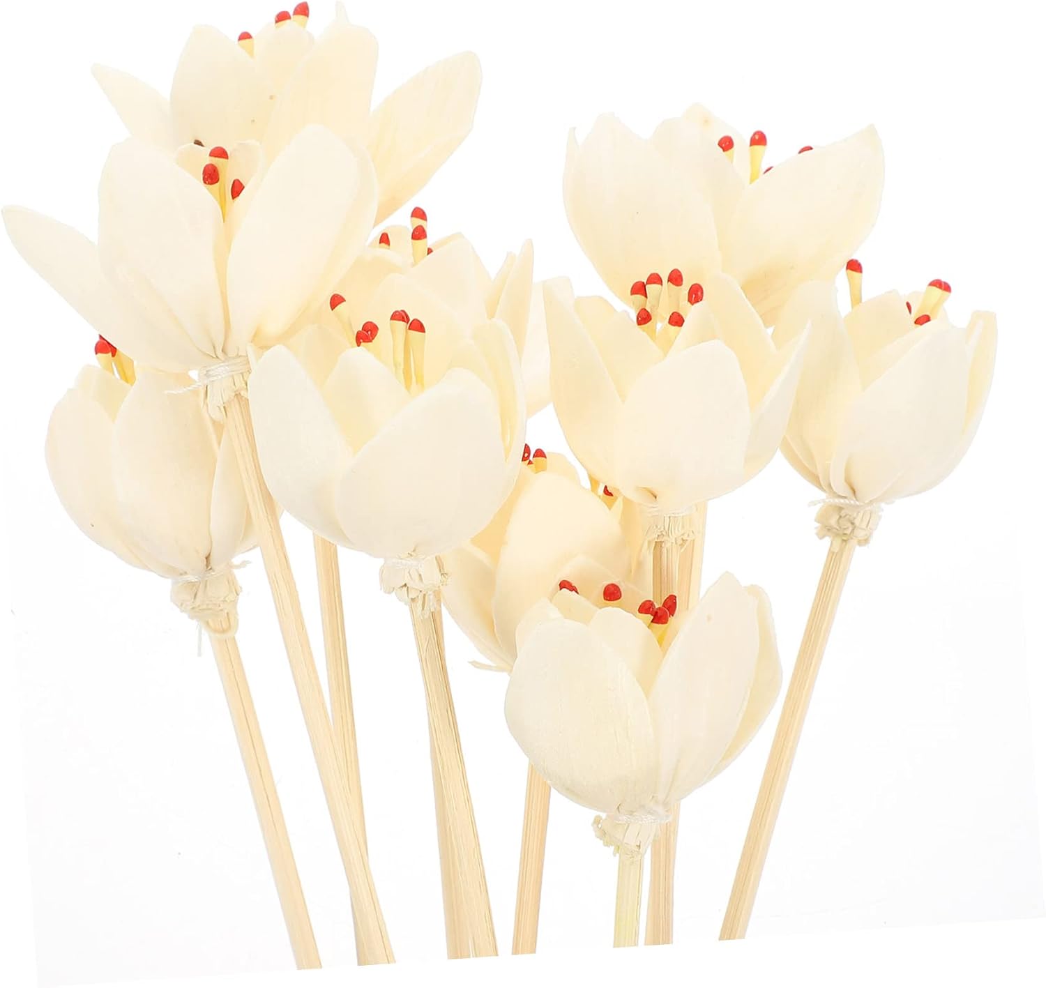 Flower Reed Diffuser Sticks 10pcs Wooden Aroma Accessories