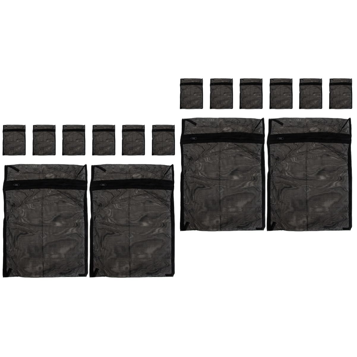 Bolsas de lavandería de malla PRETYZOOM de 16 piezas para ropa interior