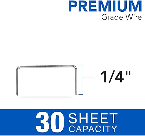 Miniatura 3 de Swingline Cartucho de grapas estándar, 5,000 grapas por cartucho, longitud de pierna de 14 pulgadas, sin atascos, para grapadora de línea oscilante