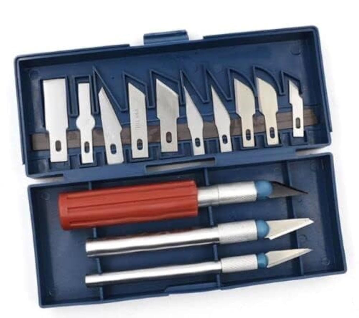 Azonee Craft Cutting Tools, Precision Tool Set Kit Exacto Knives Blades Craft Razor Sculpting Art Tool (13Pcs)