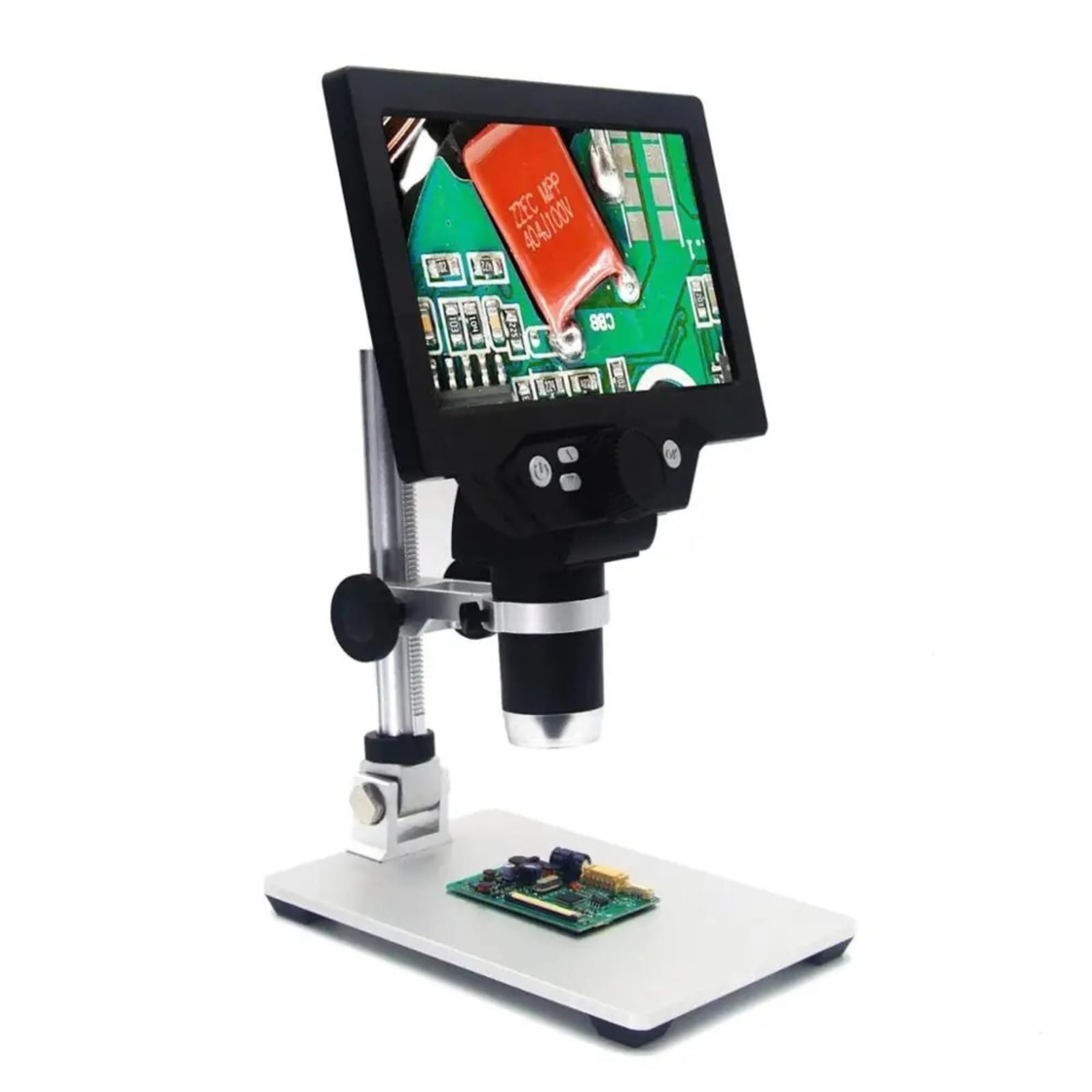 Mikroskop cyfrowy, Mikroskop Oscyloskop Cyfrowy Z Ciągłym Zoomem I 7-calowym Wyświetlaczem LCD