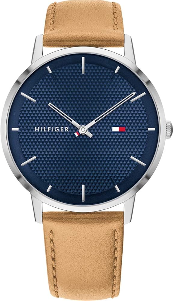 Tommy Hilfiger Orologio da uomo analogico al quarzo James con bracciale in acciaio inossidabile Tommy Hilfiger Orologio da uomo analogico al quarzo James con bracciale in acciaio inossidabile