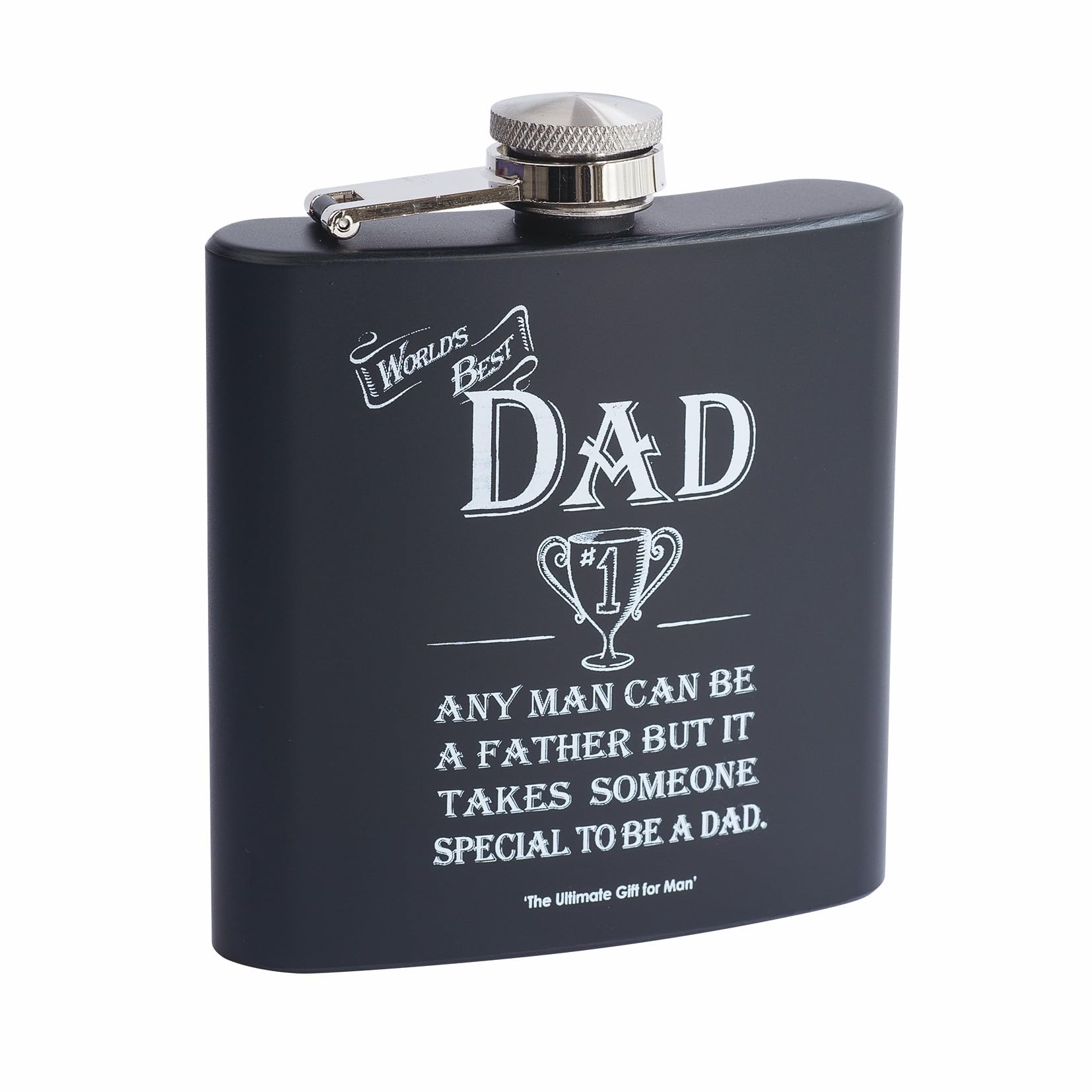 Arora Multicolour Ultimate Gift For Man 8868 Dad Hip Flask