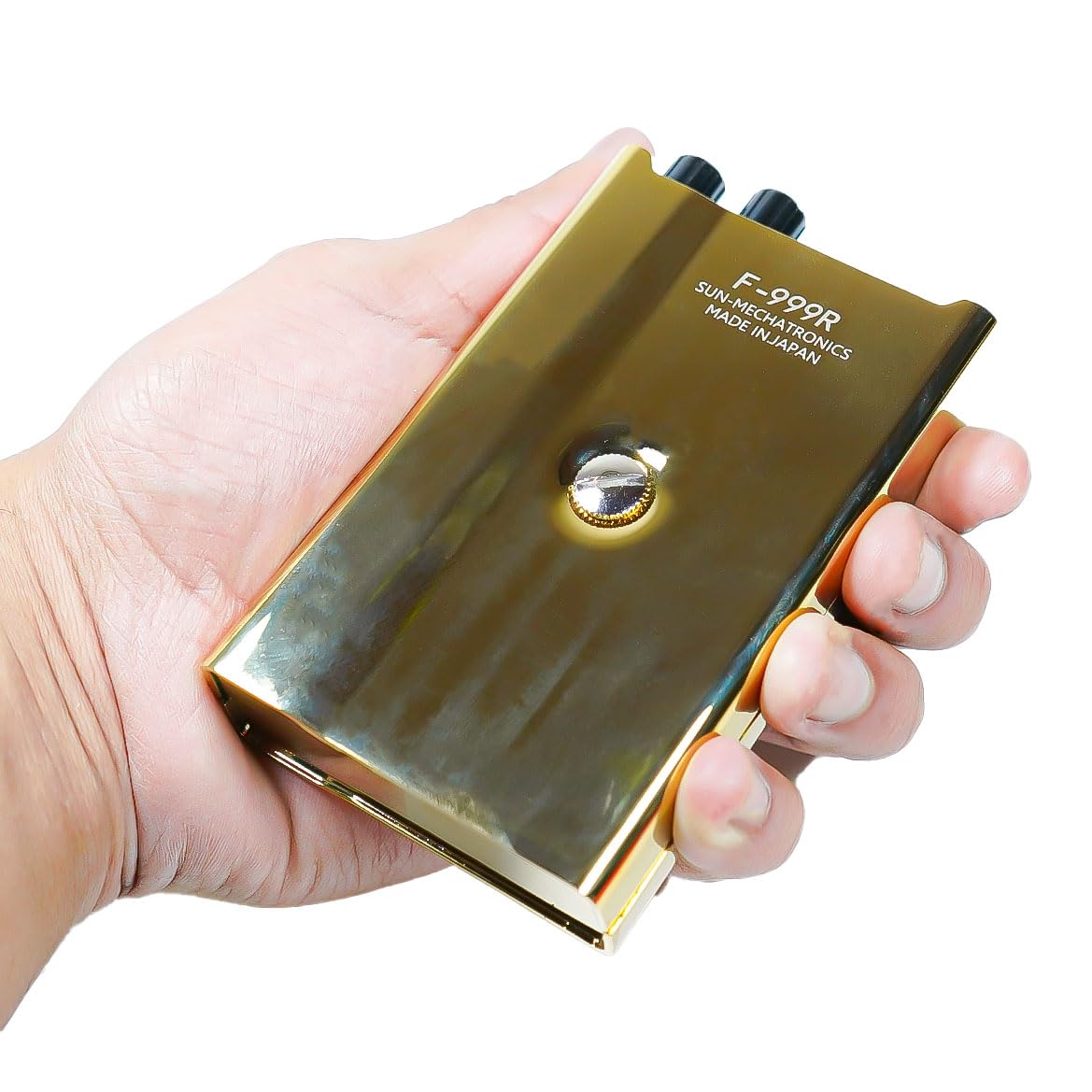 Micrófono de pared serie oro profesional para escucha con sistema de filtros y salida grabación ideal para casa oficina seguridad privacidad (F999r Gold)