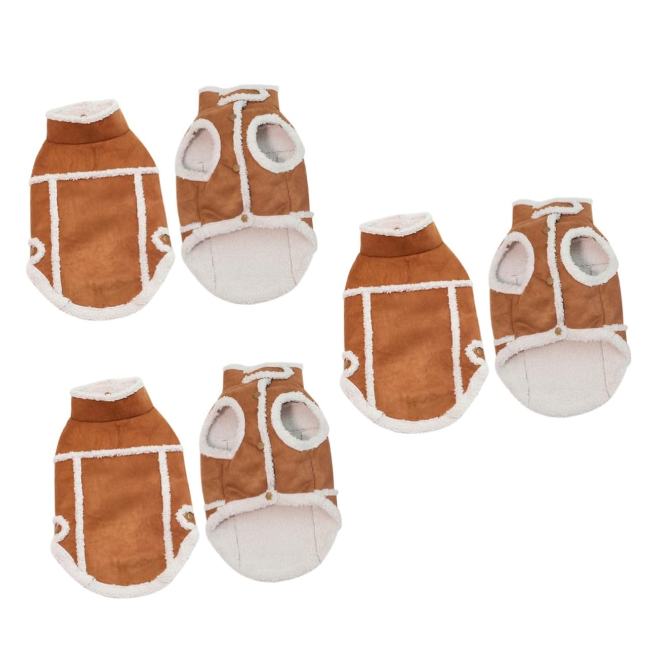 Manteau pour chien en daim FOMIYES vêtement chaud style anglais ensemble confortable hiver
