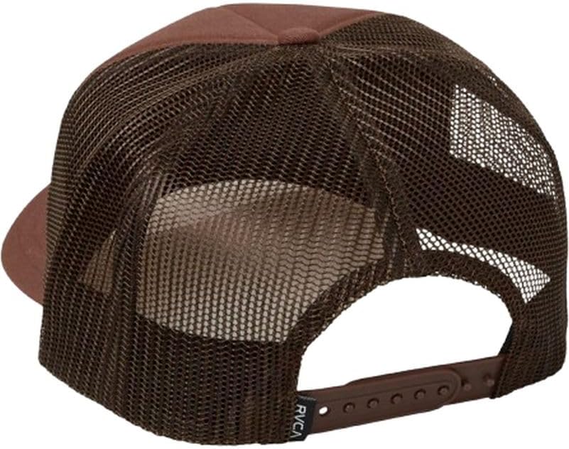 RVCA Men's Trucker Hat, Adjustable Snapback Cap for Streetwear & Skating, Lightweight Breathable All-Day Comfort