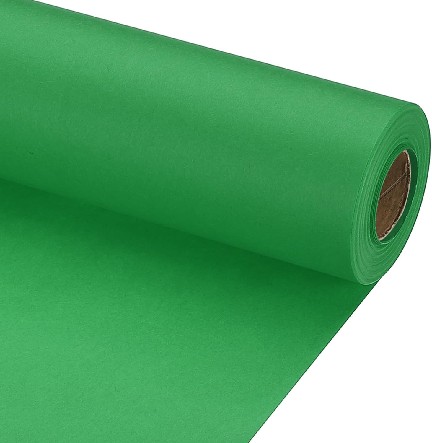 PATIKIL Wrapping Paper, 20" x 600"(49') 70 GSM Craft Paper Roll Kraft Packing Paper for Poster Bulletin Board, Gift Wrapping, Green