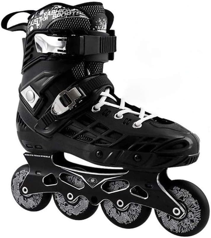 スケートインラインローラースケート大人のローラースケートインラインプロフェッショナルフラットシューズのファンシーシューズローラースケ