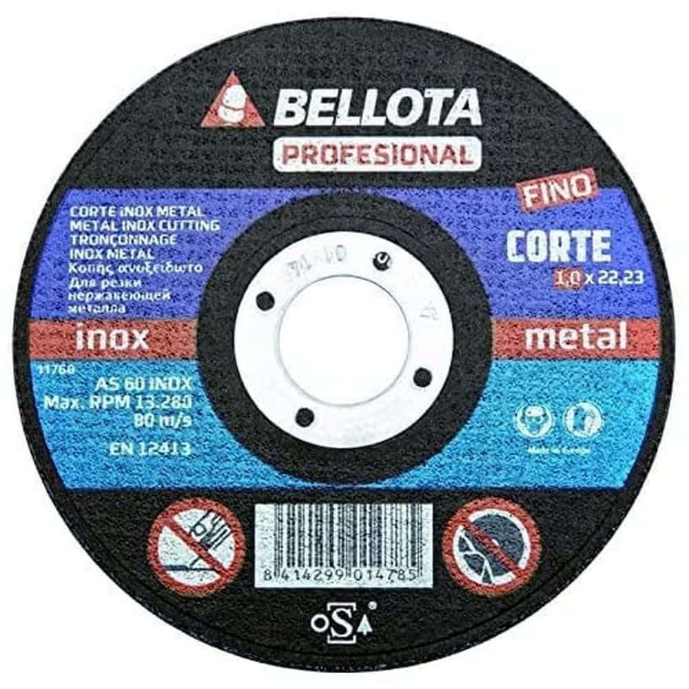 Bellota 50310-125 DISCO ABR. PROF.C.INOX 125