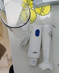 Bicchiere Frullatore Braun Per Minipimer Multiquick - Accessorio In Plastica Per Frullati E Salse - Foto 10