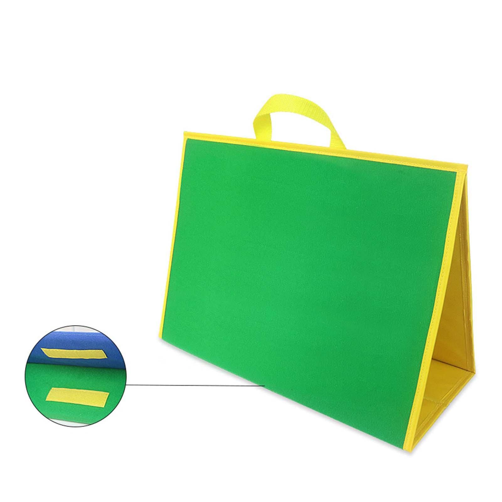 Kits de Juego de Cuentos con Fieltro para Niños Pequeños, Tablero de Fieltro Independiente de 42 Cm X 32 Cm, Tablero de Fieltro con Soporte de