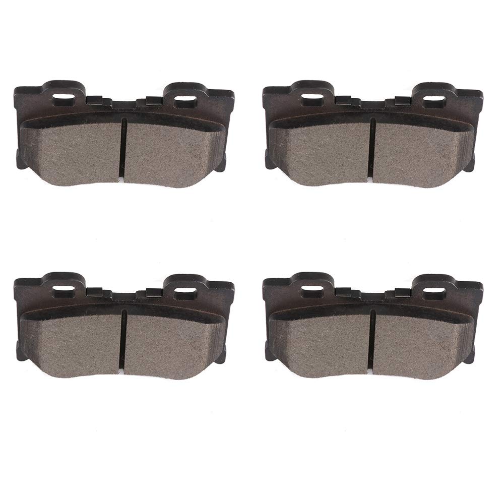 cciyu D1347 Ceramic Rear Brake Pad Set Fit For Infiniti FX50,G37,M35h,M37,M56,Q50,For Infiniti,Q70,Q70L,QX70,09 For Nissan 350Z,09-18 For Nissan 370Z