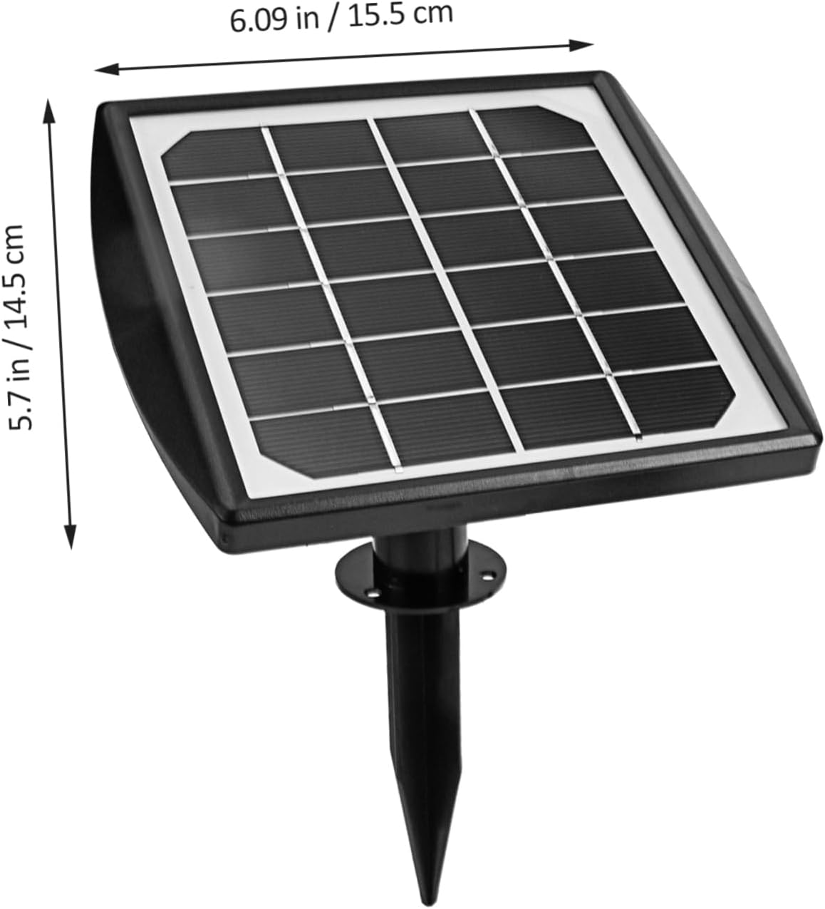 HEMOTON Solar Water Fountain Pump Kit for Garden Pond Decoration Split Design High Efficiency Solar Panel for Outdoor Landscape and Villa Decor