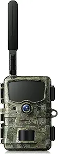 VOOPEAK Cellular Trail Camera Sends Picture to Cell Phone, 4G LTE Game Cameras with Night Vision Motion Activated Waterproof, Trail Cam APP Control for Hunting Wildlife Monitoring asin的图片