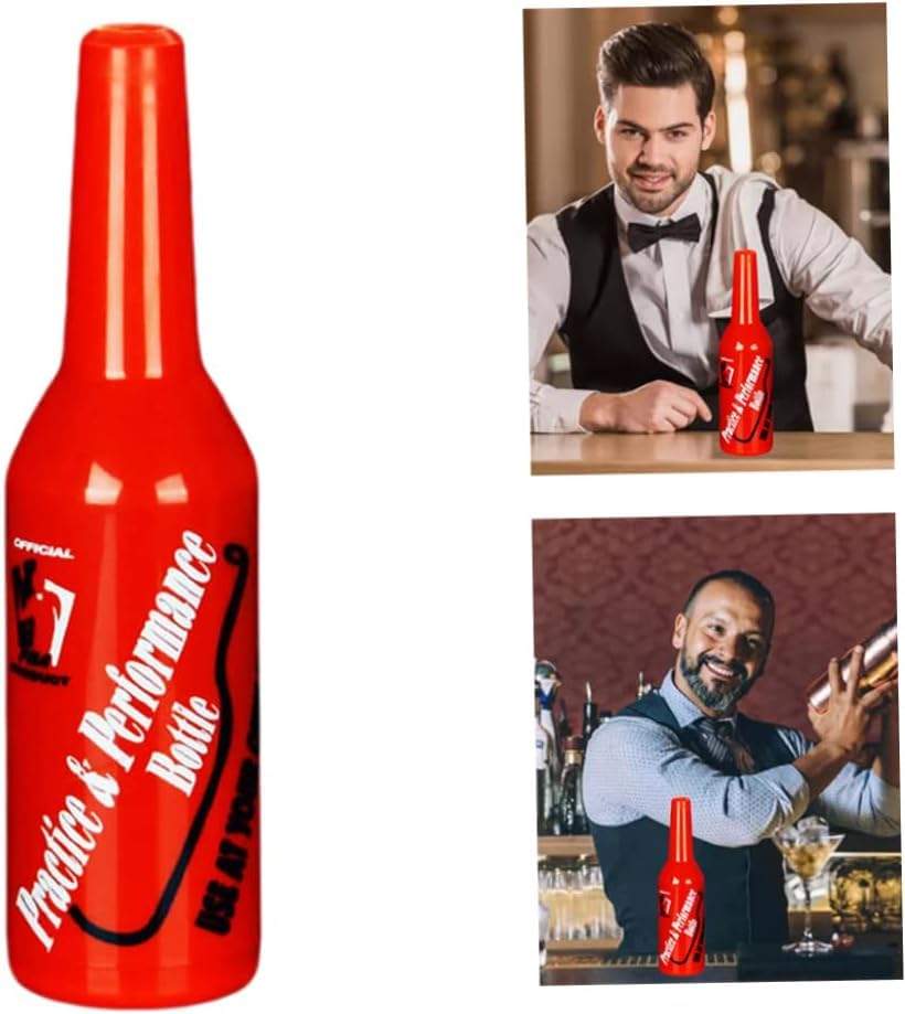 THW® Bartender Practice & Performance Bottle, Color- Red