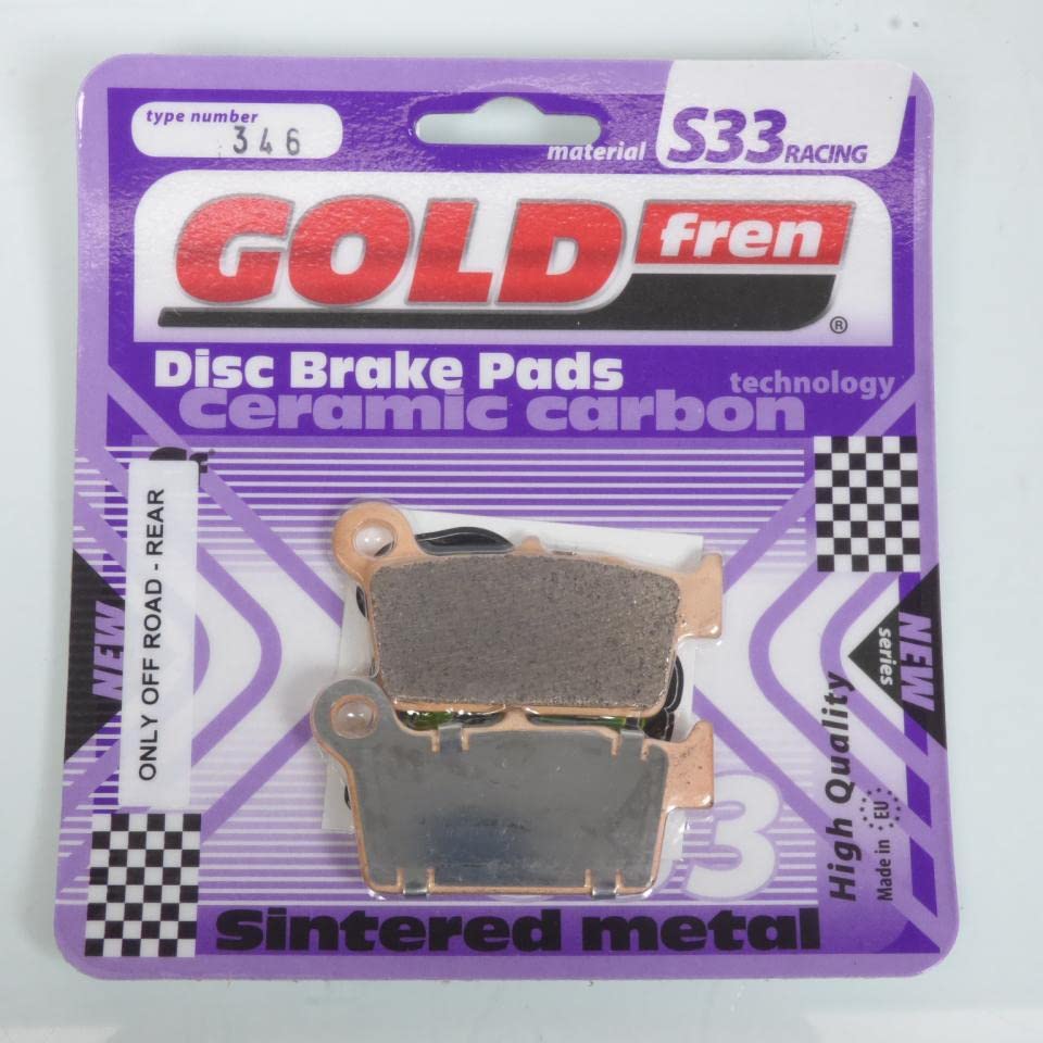 Plaquette de frein Gold Fren ARD haute friction pour Beta 450 RR 4T