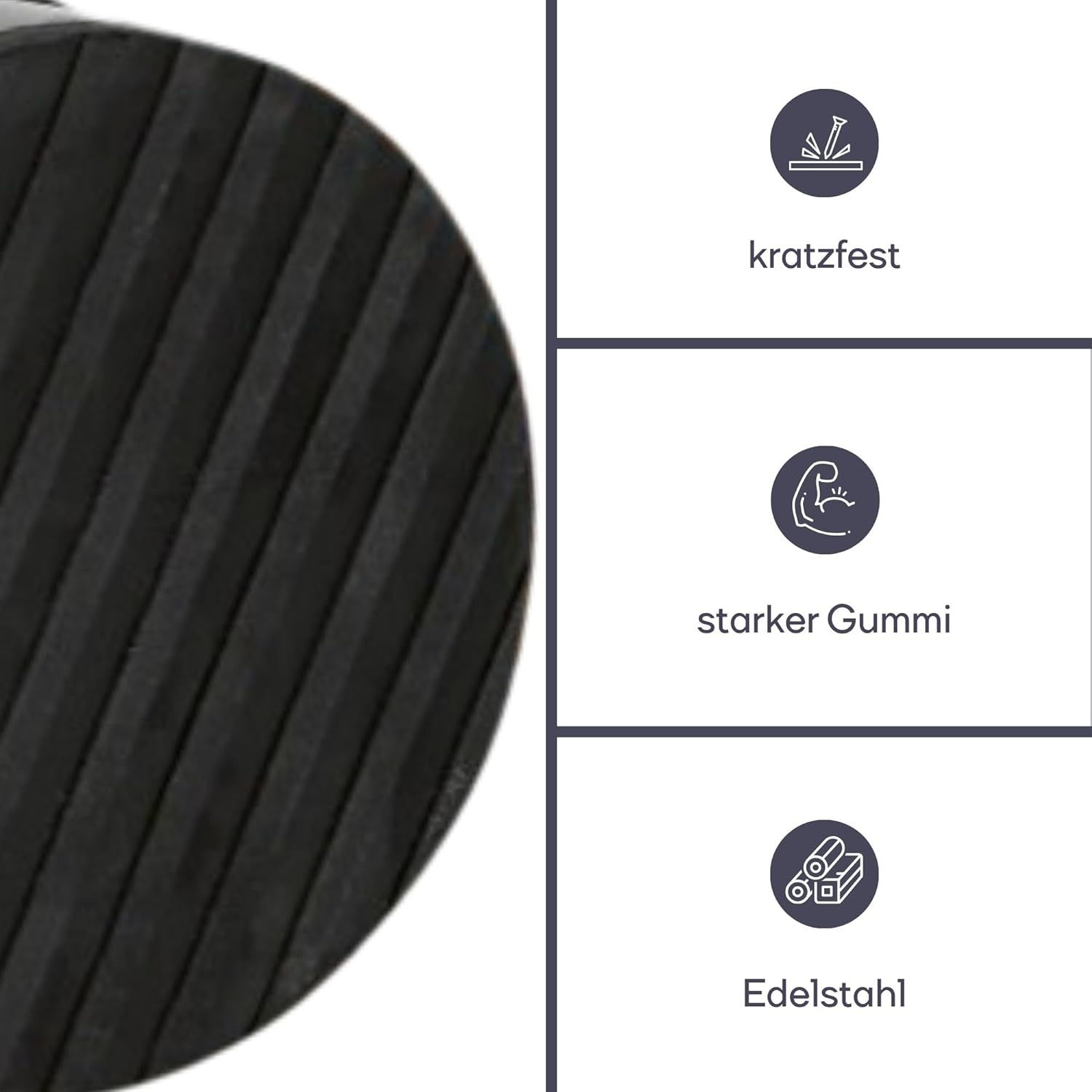 Ajtótartó padlóhoz rögzítve