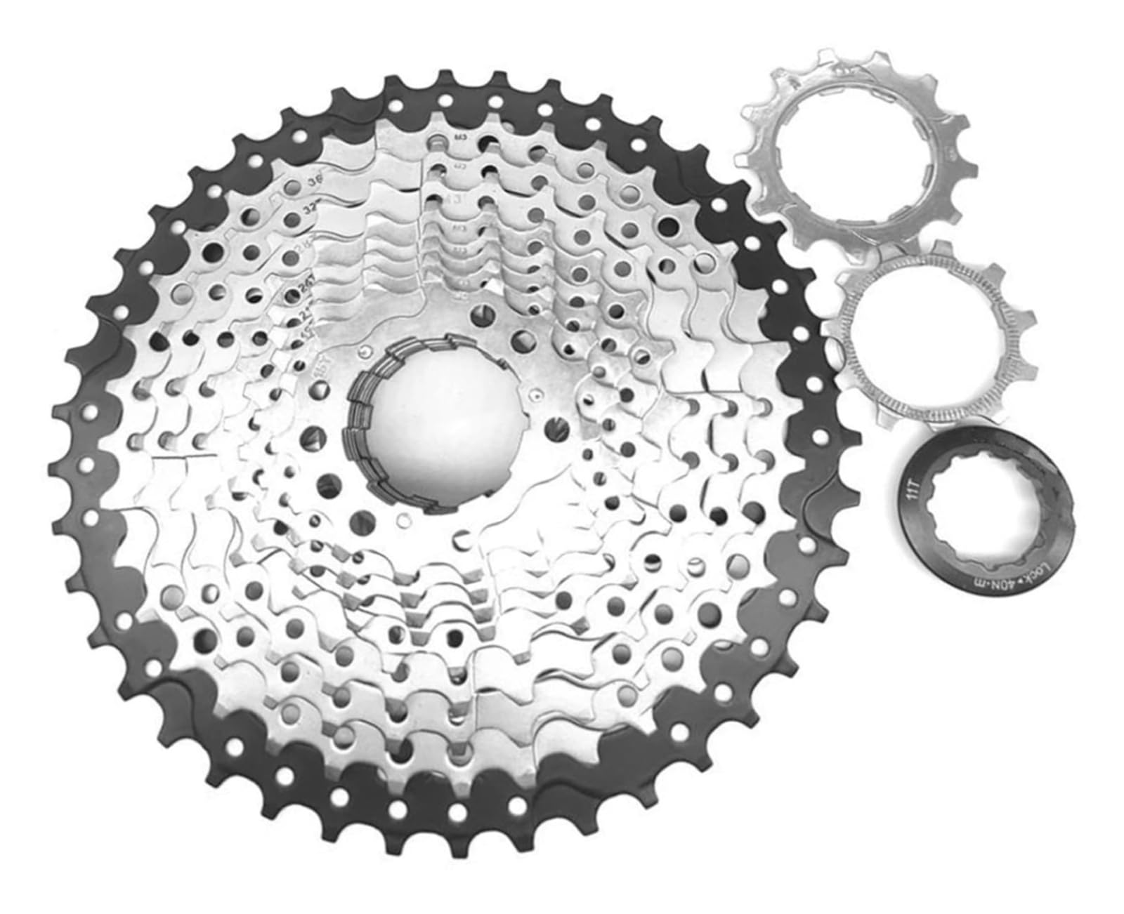 Herramienta extractora de volante for Shimano for Sram HG Piñón de casete de 12 velocidades 11-46/50/52T Herramienta de bloqueo de rueda libre for piezas de bicicleta de montaña MTB(12s 11-52t)